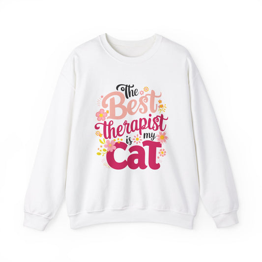 Sweatshirt The Best Therapist Is My Cat